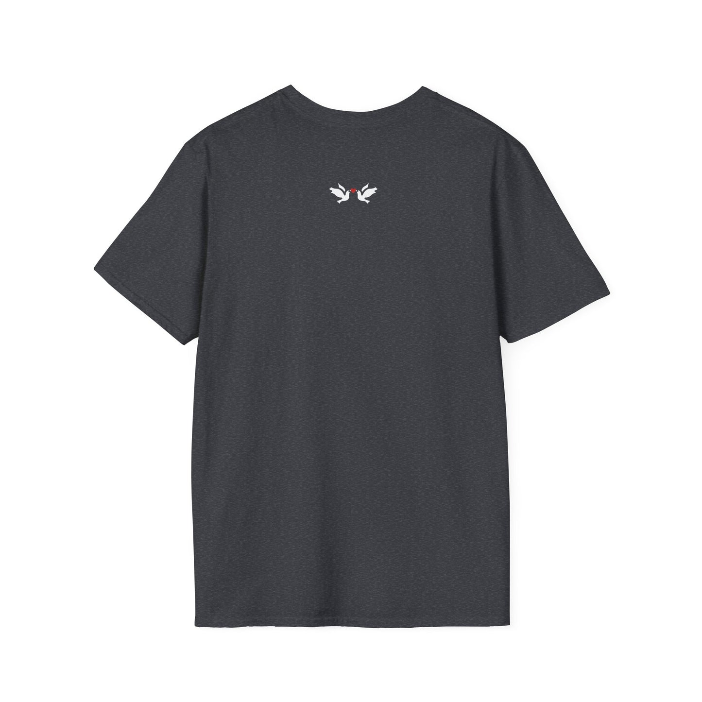 AGAPE Love Birds Collection - Unisex Softstyle T-Shirt - Dark