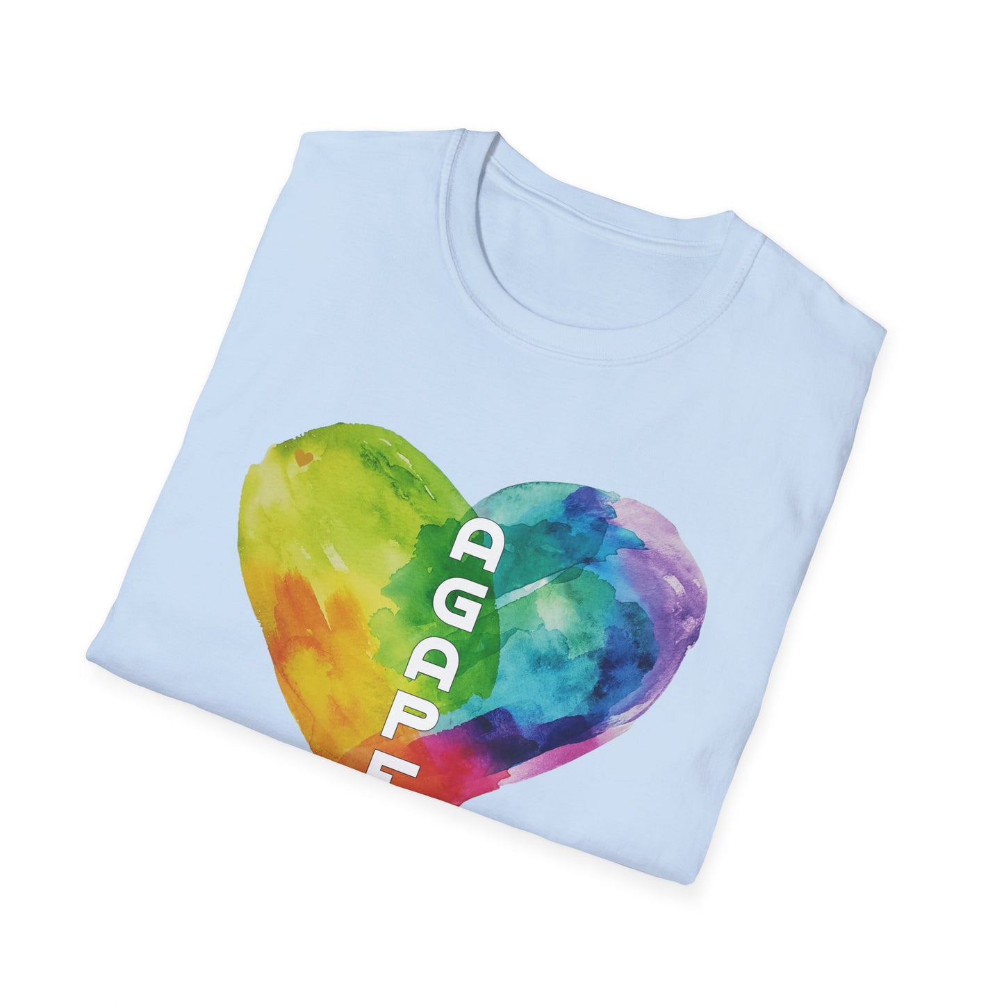 AGAPE Heart Collection - Unisex Softstyle T-Shirt - Light