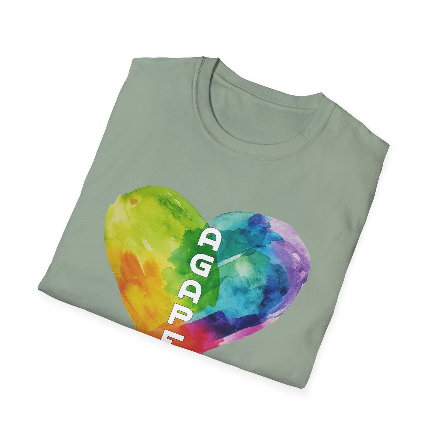 AGAPE Heart Collection - Unisex Softstyle T-Shirt - Light