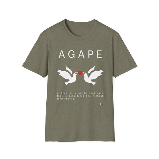 AGAPE Collection Original - Unisex Softstyle T-Shirt - Dark