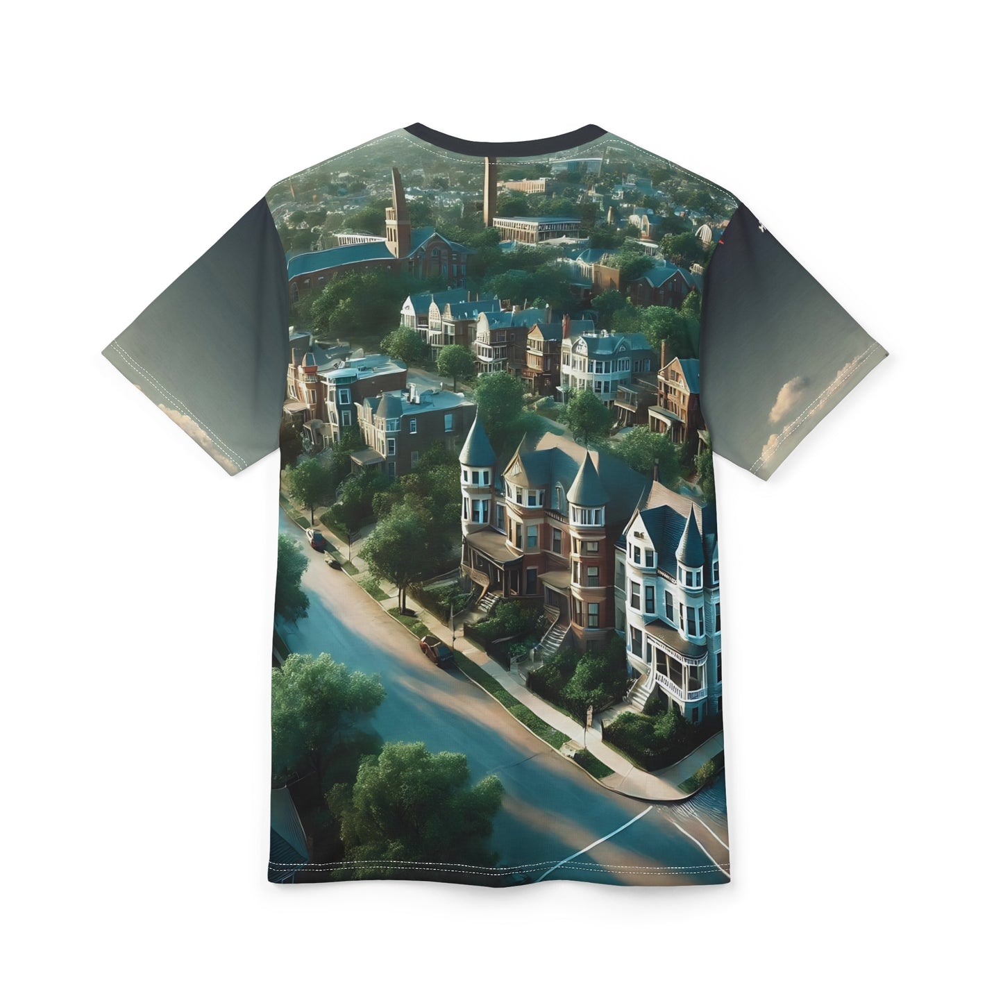 City Collectiion - St. Loius, Unisex Cut & Sew Tee (AOP)