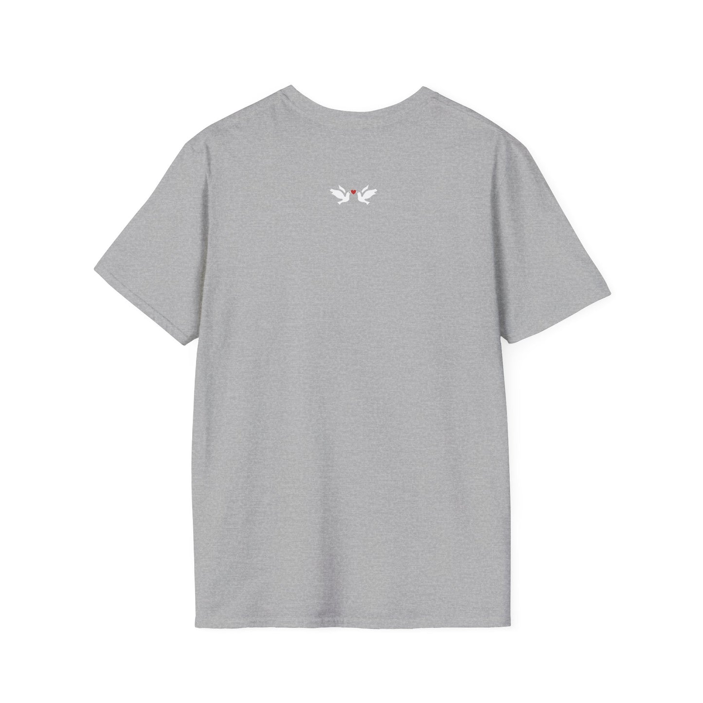 AGAPE Heart Collection - Unisex Softstyle T-Shirt - Dark