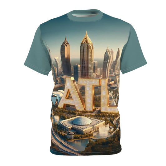 City Collectiion - Atlanta, Unisex Cut & Sew Tee (AOP)
