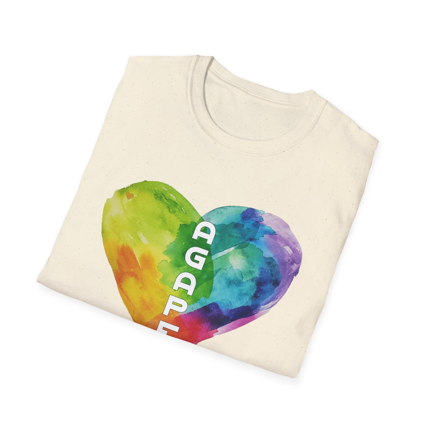 AGAPE Heart Collection - Unisex Softstyle T-Shirt - Light