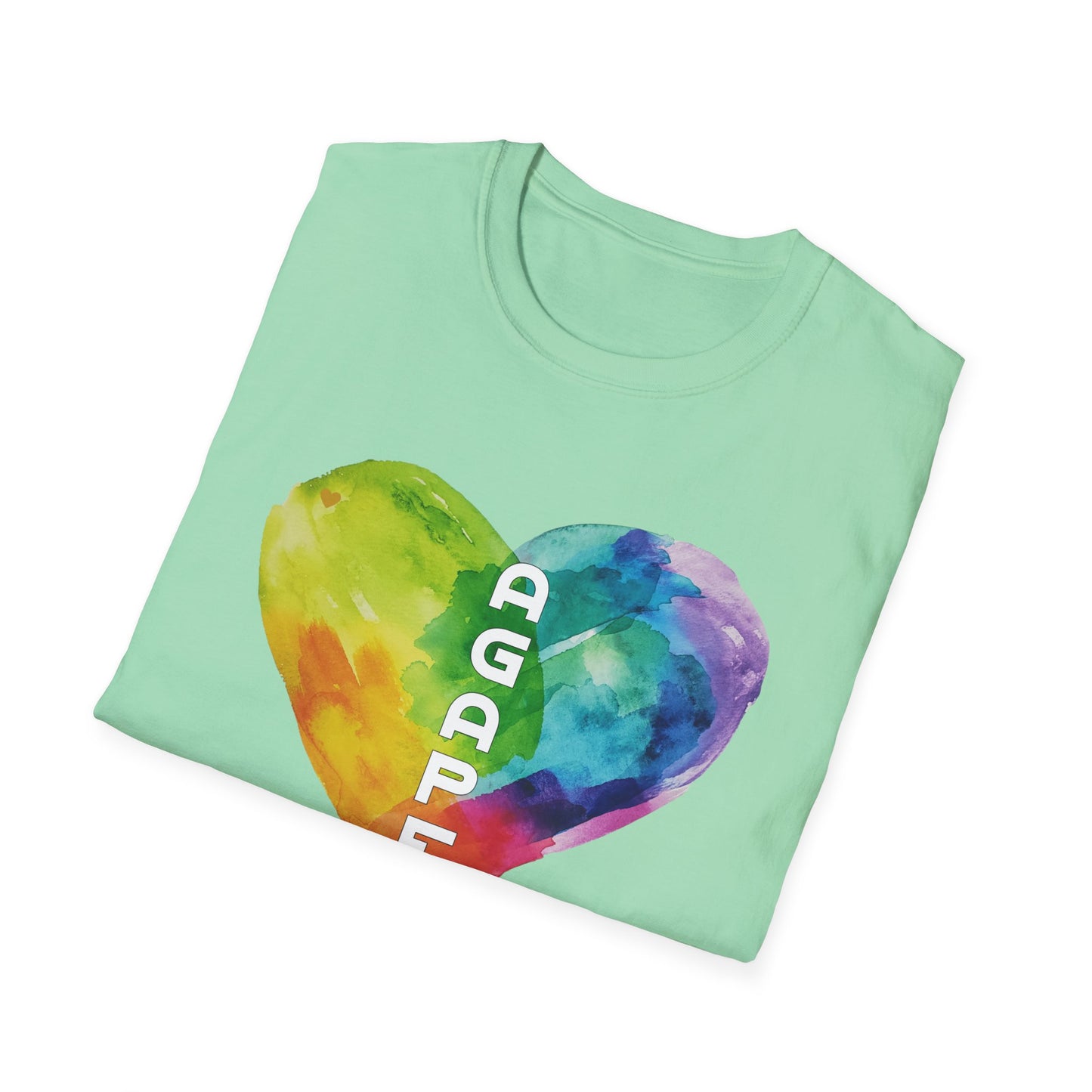 AGAPE Heart Collection - Unisex Softstyle T-Shirt - Light